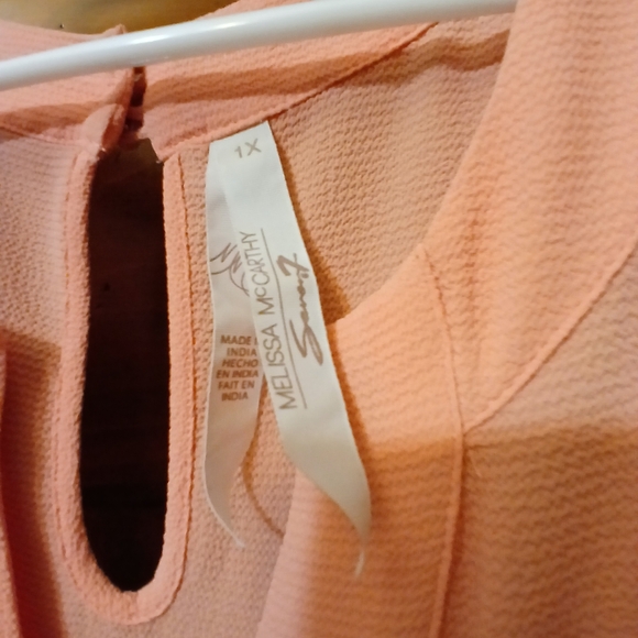 Plus Size Melissa McCarthy Seven7 Sleeveless Tunic 1X - Picture 3 of 3